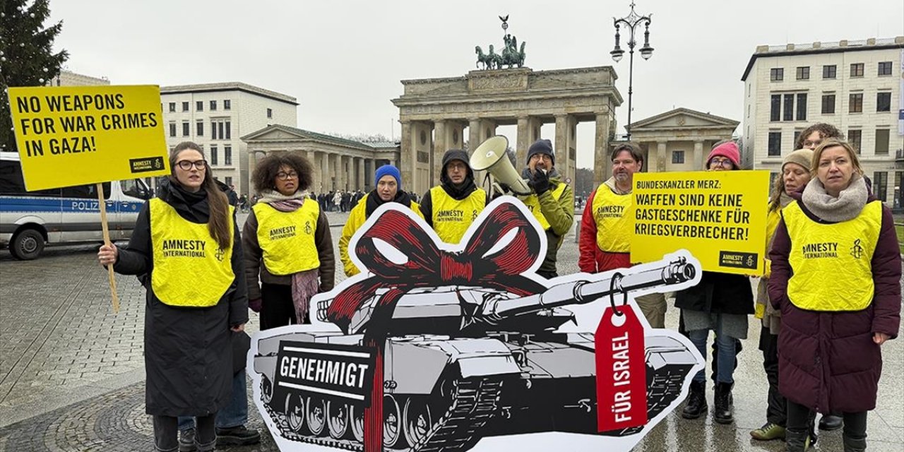 Uluslararası Af Örgütü, Almanya Başbakanı Merz'in İsrail'e Yapacağı Ziyareti Protesto Etti