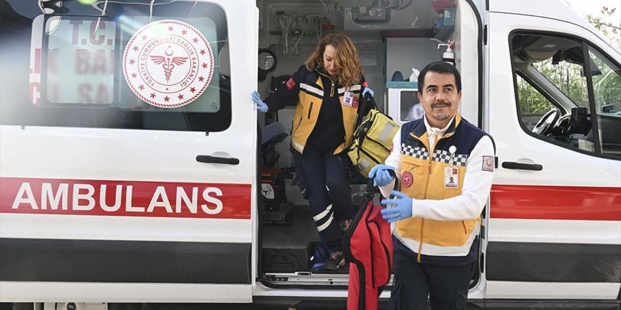 112'nin Kahraman, Fedakar Ekipleri Zamana Karşı Hayat Kurtarıyor