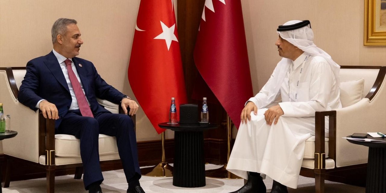 Dışişleri Bakanı Fidan, Katarlı Mevkidaşı Al Sani İle Görüştü