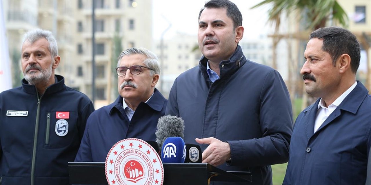 Çevre, Şehircilik ve İklim Değişikliği Bakanı Kurum: İlk Kuraları İnşallah 29 Aralık'ta Çekeceğiz