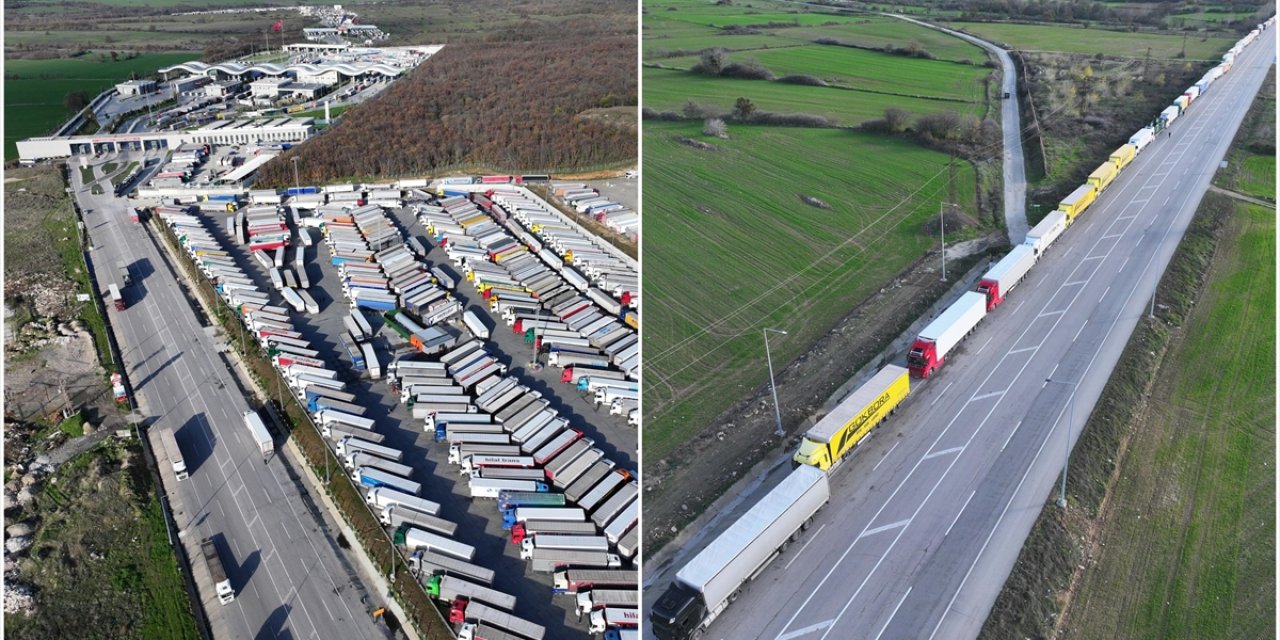 Yunan Çiftçi Eylemleri, Türk Tarafında Tır Trafiğini Olumsuz Etkilemeye Devam Ediyor