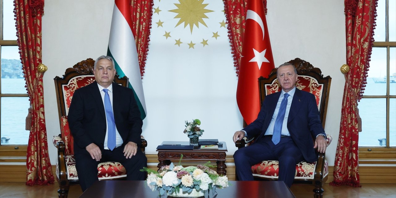 Cumhurbaşkanı Erdoğan, Macaristan Başbakanı Orban'ı Kabul Etti