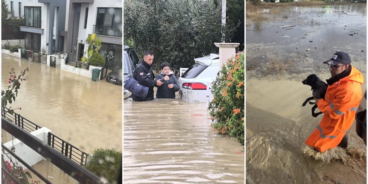 KKTC’de Şiddetli Yağışlar Hayatı Olumsuz Etkiledi