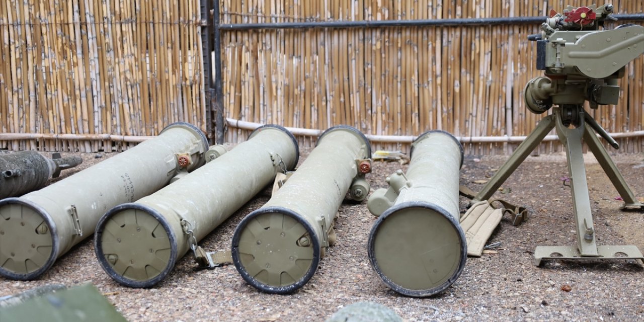 Suriye'nin Dera İlinde 46 Adet Tanksavar Füzesi Ele Geçirildi