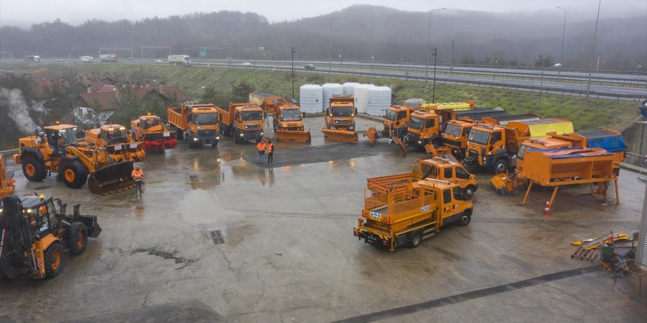 "Kar Kaplanları", Bolu Dağı'nın Ağır Kış Şartlarına Hazır