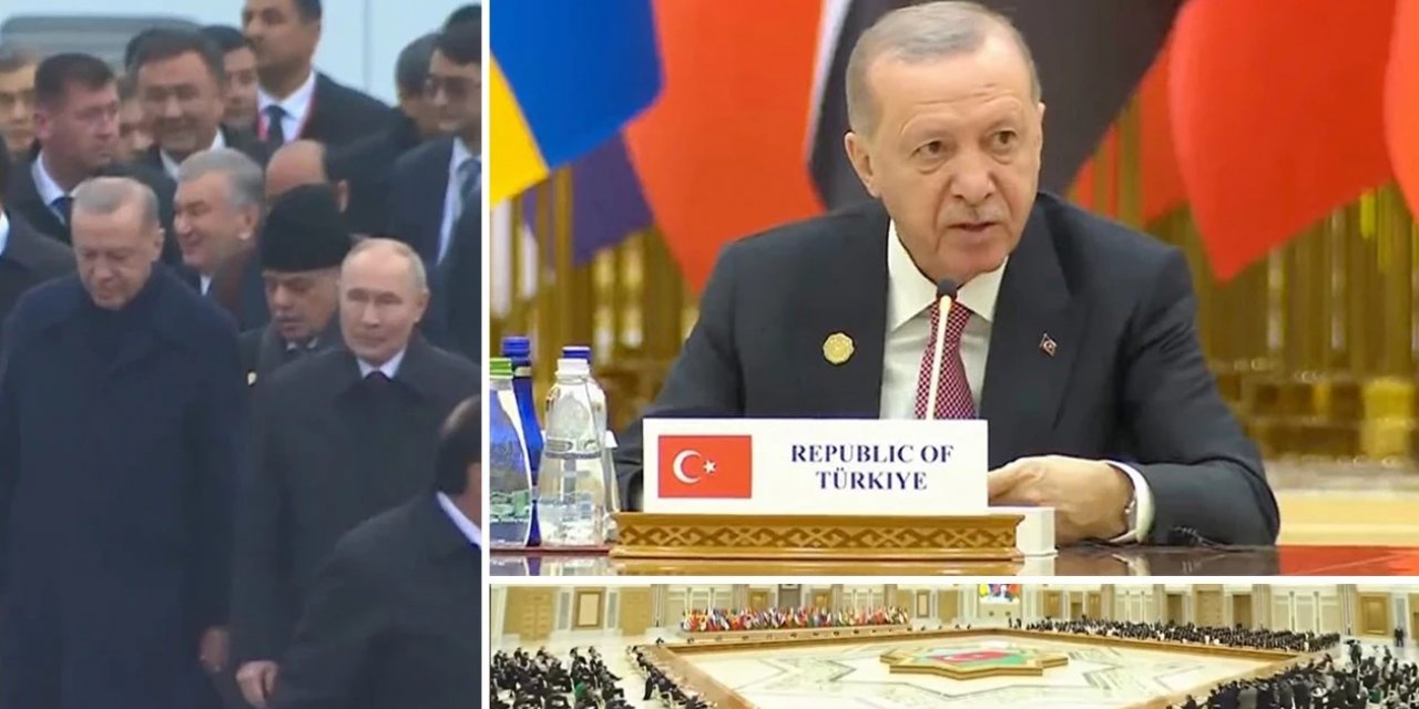 Cumhurbaşkanı Erdoğan 'Barış ve Güven' Forumu'nda: 'Barışa Somut Destek Vermeye Hazırız'