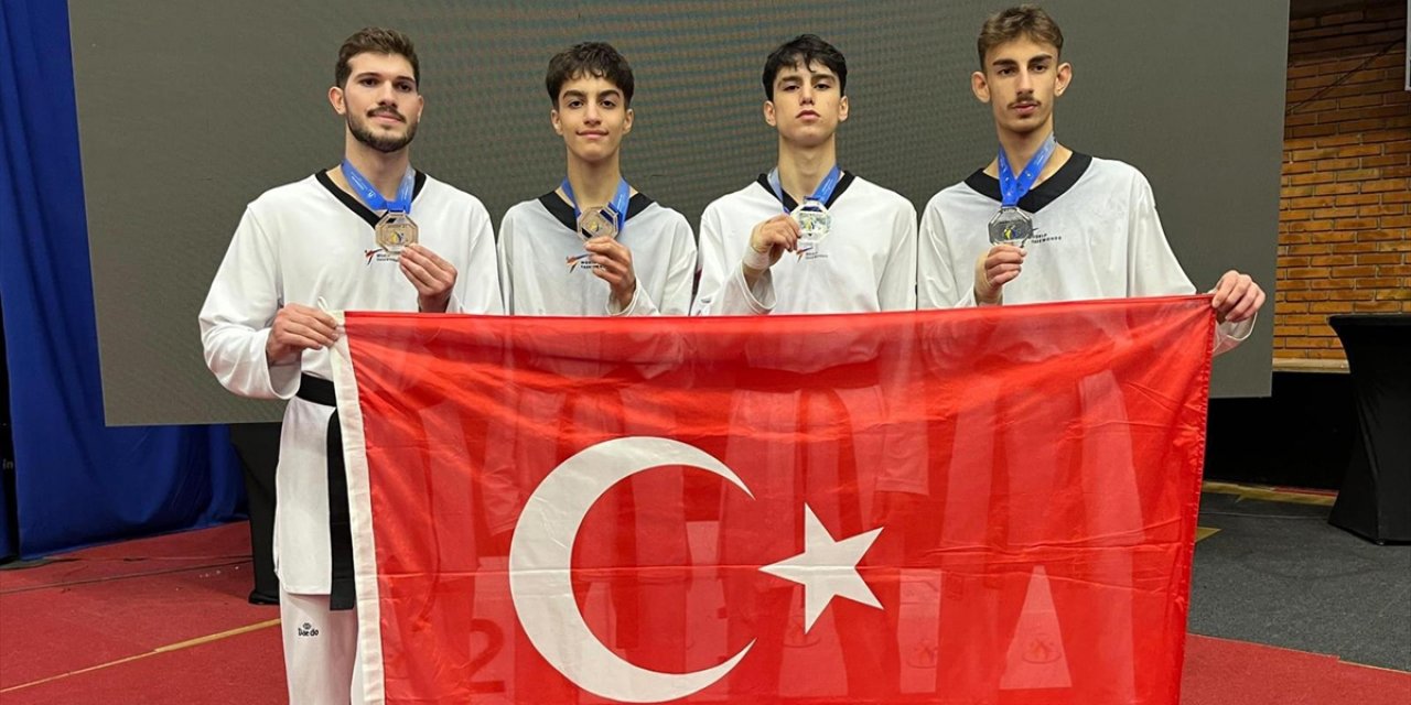 Milli Tekvandocular, Ümitler Avrupa Şampiyonası'nda 4 Madalya Kazandı