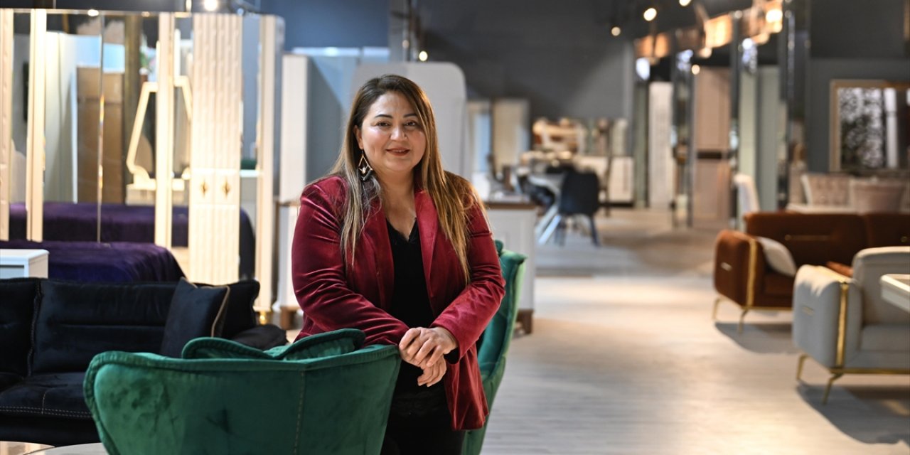 Gaziantep'te Mobilya Üreten Kadın Girişimci 8 Ülkeye İhracat Gerçekleştiriyor