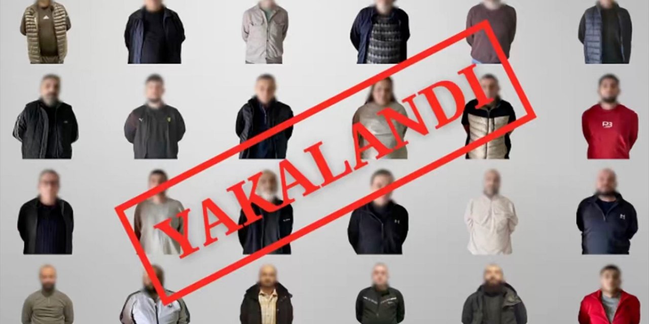 Kırmızı Bültenle, Difüzyon Mesajıyla ve Ulusal Seviyede Aranan 24 Suçlu Türkiye'ye Getirildi