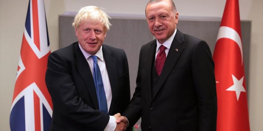 Erdoğan, İngiltere Başbakanı Johnson İle Telefonda Görüştü