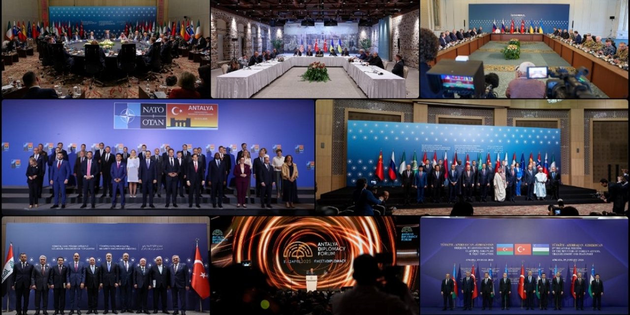 Türkiye, 2025'te Yüksek Düzeyli Uluslararası Toplantıların Ev Sahibi Oldu