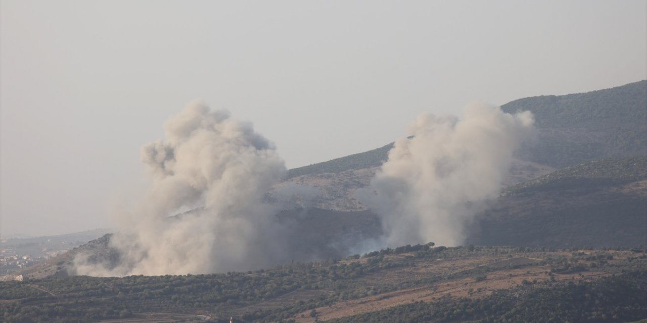 İsrail, Lübnan'da Birçok Bölgeye Hava Saldırıları Düzenledi