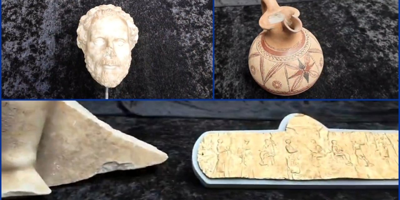 Boubon Kökenli Anıtsal Bronz İmparator Heykeli İle Çeşitli Kültür Varlıkları Türkiye'ye Getirildi