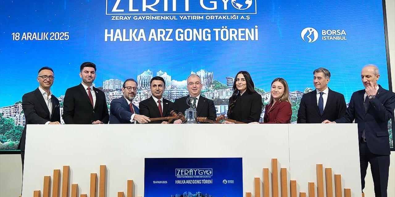 Borsa İstanbul'da Gong Zeray Gayrimenkul Yatırım Ortaklığı Aş İçin Çaldı