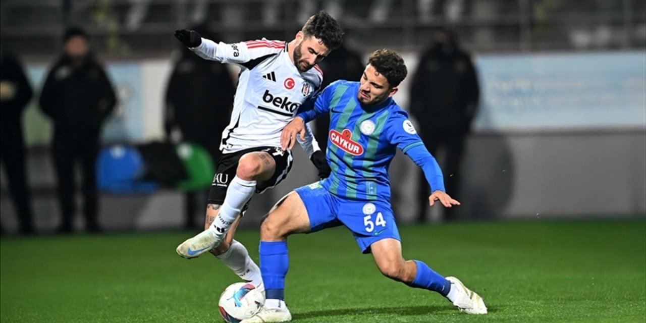 Beşiktaş, Süper Lig'de Yarın Çaykur Rizespor'u Ağırlayacak