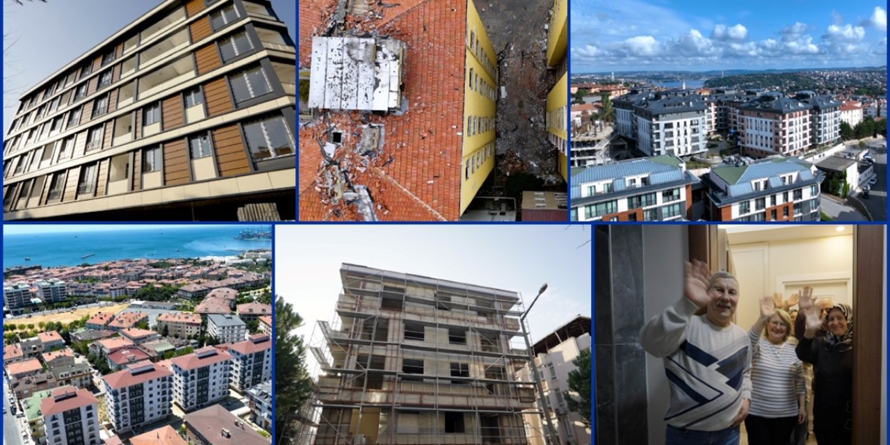 Türkiye Genelinde Kentsel Dönüşümle 2,3 Milyonu Aşkın Bağımsız Birim Yenileniyor