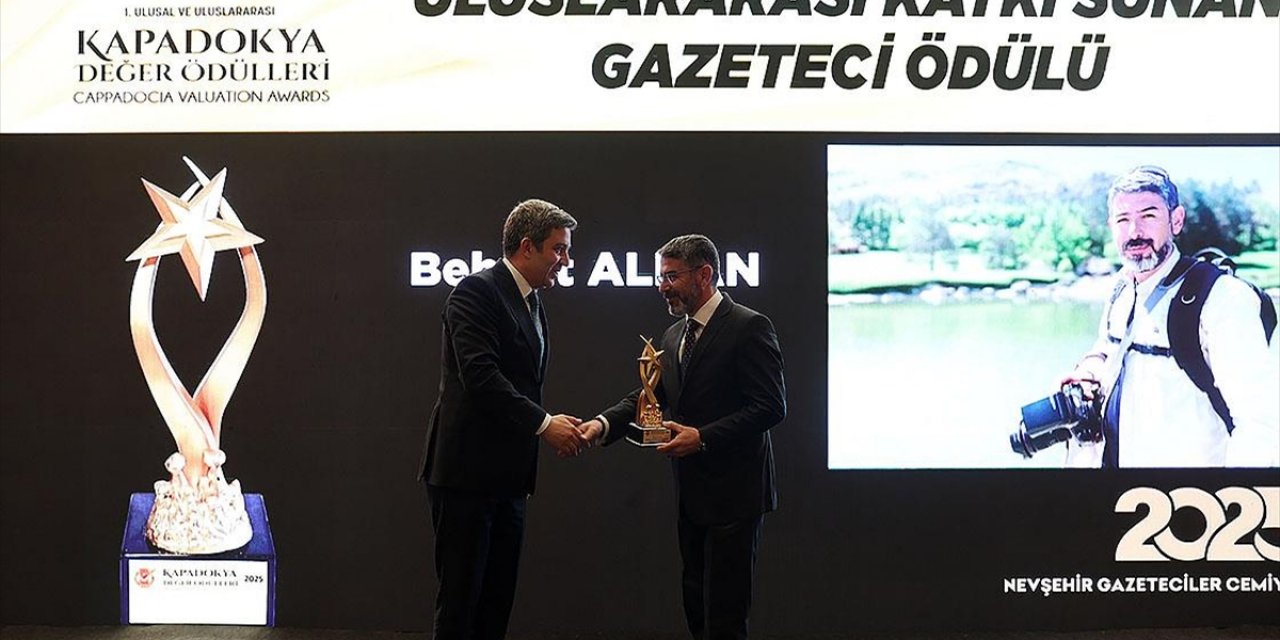 "Kapadokya Değer Ödülleri" Sahiplerine Verildi