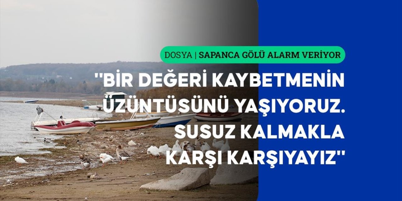 Sapanca Gölü'yle Yaşam Bulan Kıyı Yerleşimi Eşme'de Susuz Gelecek Endişesi