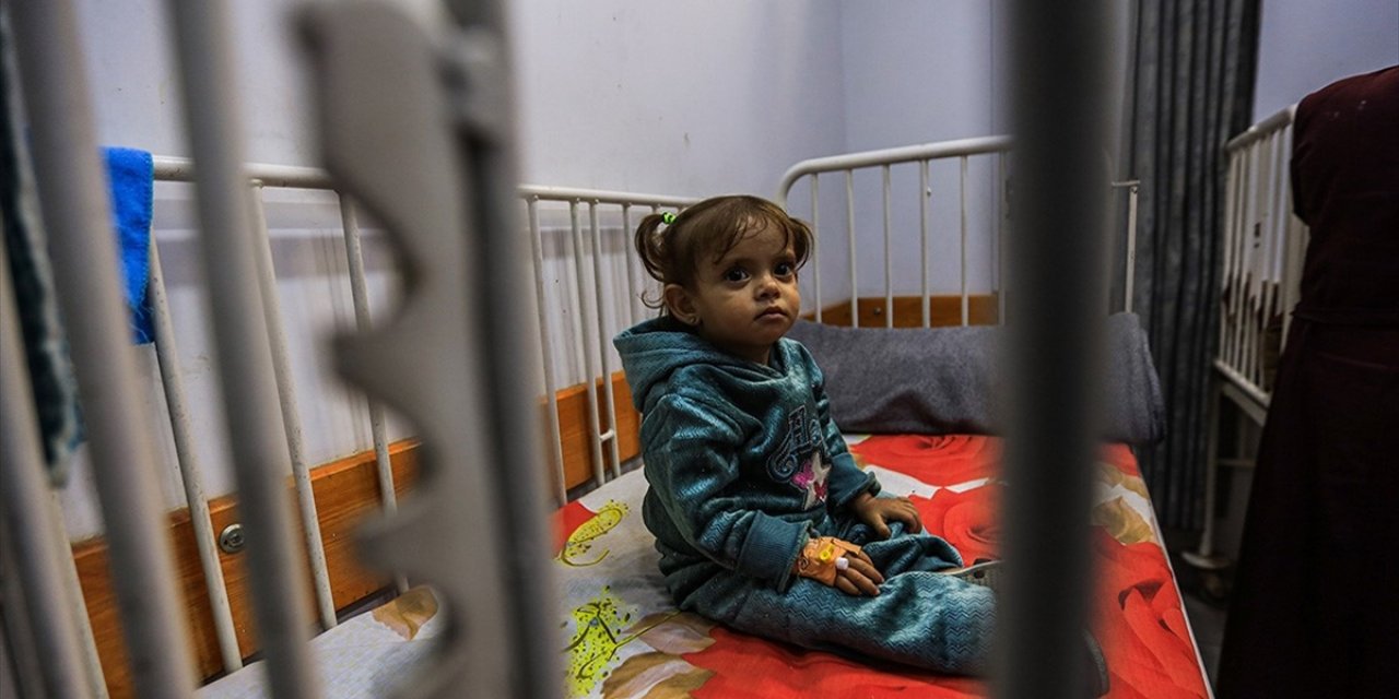 DSÖ: Gazze'de Nisana Kadar 100 Binden Fazla Çocuğun Akut Yetersiz Beslenmeden Muzdarip Olacağı Öngörülüyor