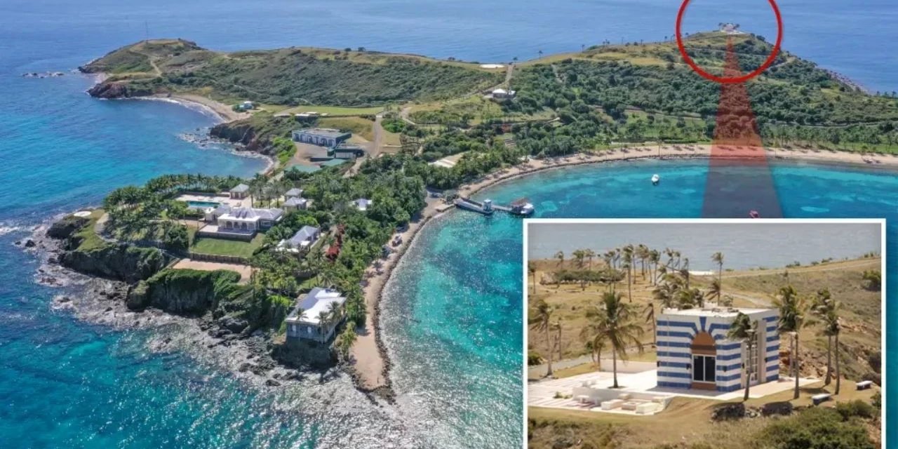 Epstein Adası'ndaki Gizemli Yapı Gündem Oldu