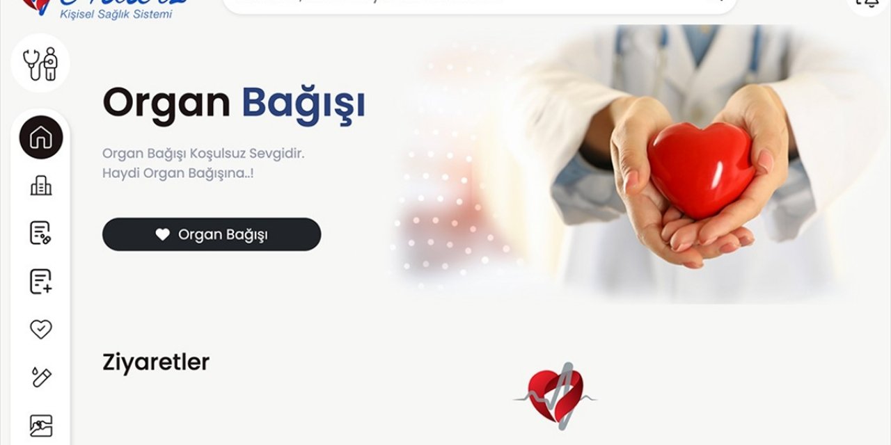 E-Nabız Üzerinden İki Ayda 45 Bin Kişi Organ Bağışında Bulundu