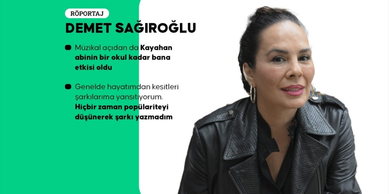 Unutulmaz Şarkılara İmza Atan Demet Sağıroğlu: Türkiye'den Hemen Herkesle Aynı Sahneyi Paylaştım