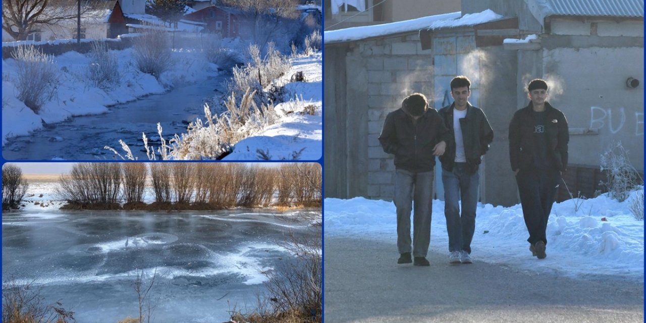 Kars ve Ardahan'da Soğuk Hava Etkili Oluyor