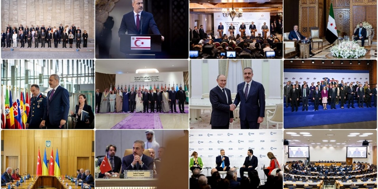 2025'te Türk Dış Politikasında Diplomasi Trafiğinin Odağı "Gazze, Rusya-Ukrayna, Suriye ve Kıbrıs" Oldu
