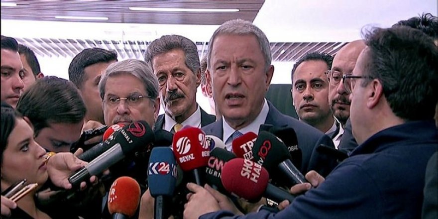 Milli Savunma Bakanı Akar'dan "Barış Pınarı Harekatı" ile ilgili yeni açıklama