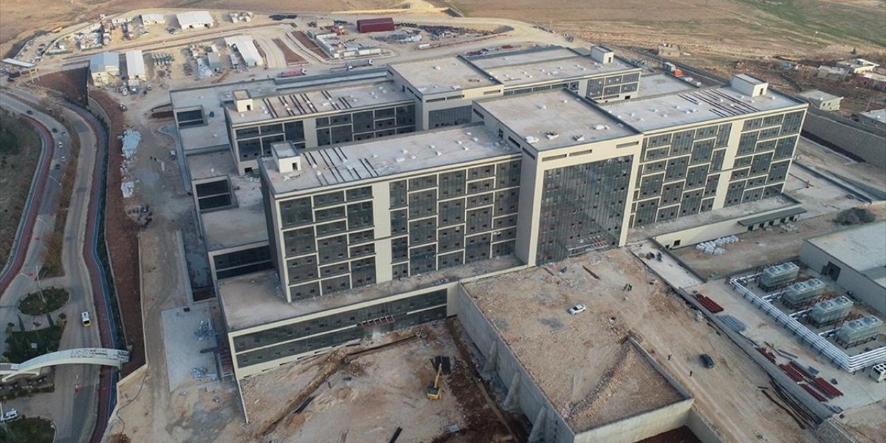 Hızla Yükselen Mardin Şehir Hastanesinde Sona Gelindi