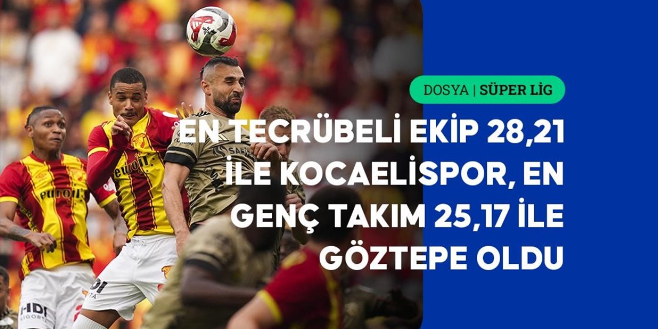 Süper Lig'de İlk Yarı "26,84" Yaş Ortalamasıyla Oynandı