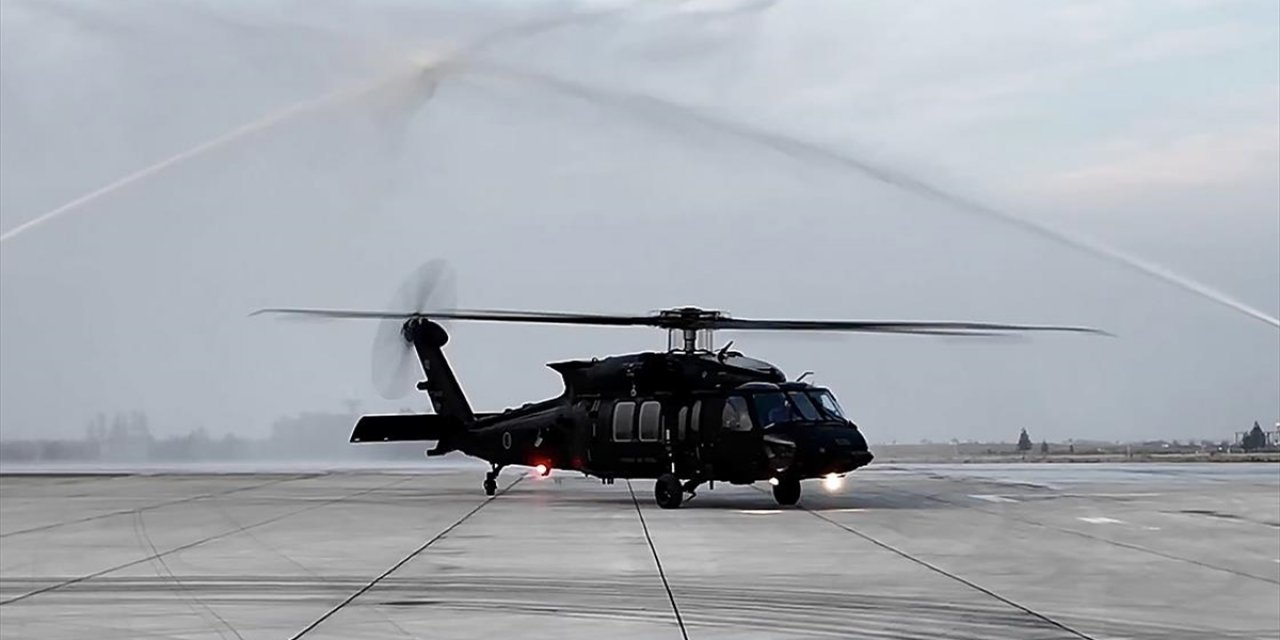 T-70 Genel Maksat Helikopterlerinin 7'ncisi 3'üncü Ana Jet Üs Komutanlığına Teslim Edildi