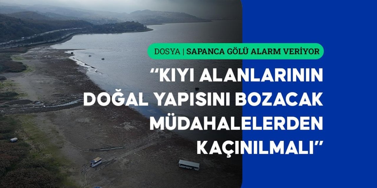 Sapanca Gölü'ndeki Su Çekilmesi Domino Etkisiyle Biyoçeşitliliği Baskı Altına Alıyor