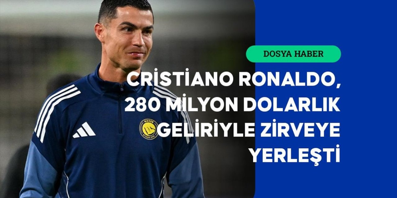 Yılın En Çok Kazanan Futbolcuları Listesinde Zirve Ronaldo'nun Oldu