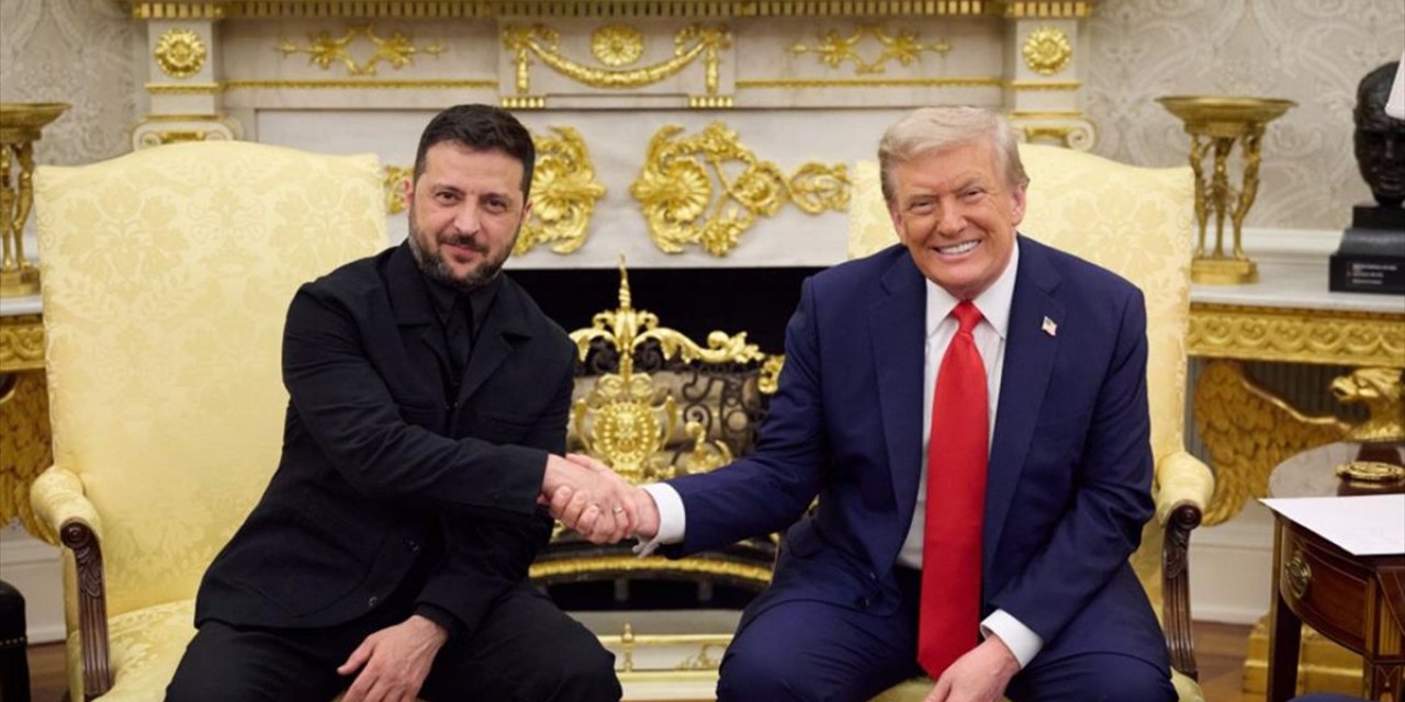 ABD Başkanı Trump, Ukrayna Devlet Başkanı Zelenskiy İle Barış Görüşmeleri İçin Florida'da Buluştu