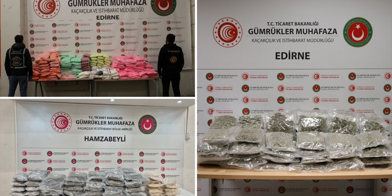 Gümrükler Muhafaza Ekipleri Zehir Tacirlerine Göz Açtırmıyor