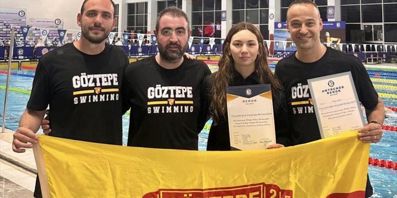 Milli Yüzücü Derin Akar, Antalya'daki Şampiyonada 11 Yıllık Türkiye Rekorunu Kırdı