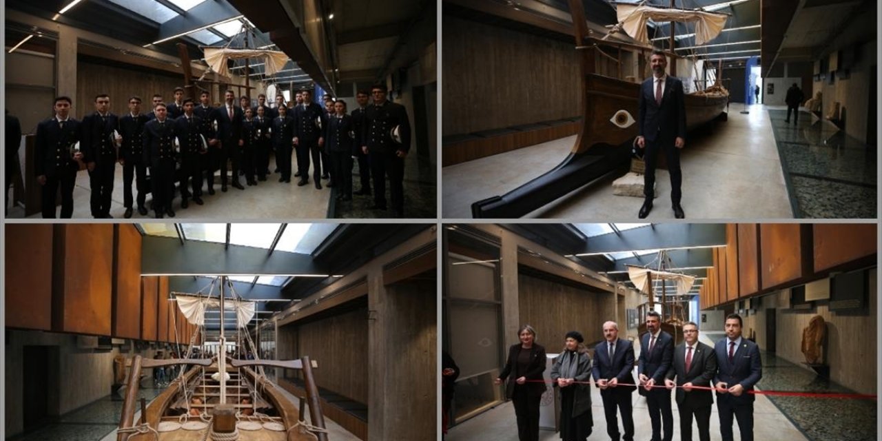 Çanakkale'de Troya Müzesi Denizcilik Sergi Alanı Açıldı