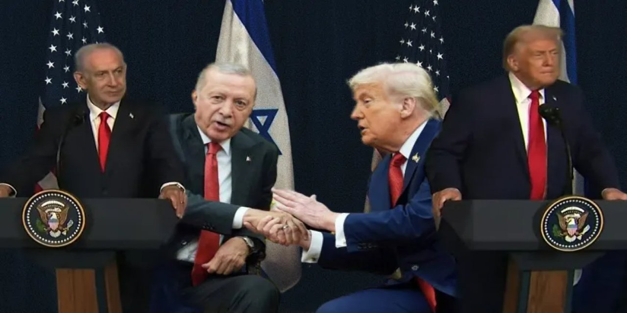 Trump-Netanyahu Basın Toplantısında Damga Vuran An! 'Erdoğan, Suriye'yi Kurtardı…'
