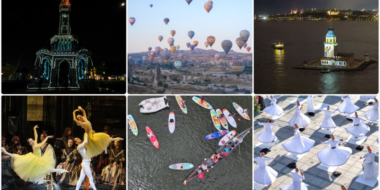 Kültür Yolu Festivali Kapsamında Yıl Boyunca 9 Bin 600'ü Aşkın Etkinlik Düzenlendi