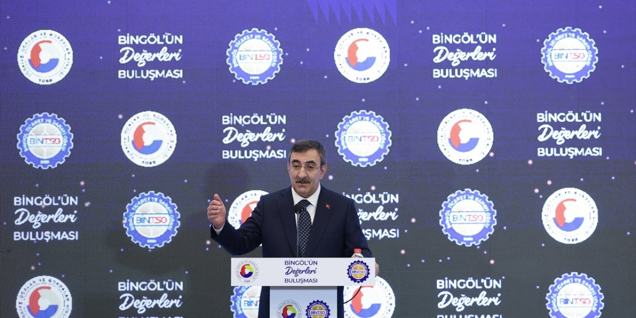 Cumhurbaşkanı Yardımcısı Yılmaz: Bölgemiz Üzerinde Hesabı Olanlara Müsaade Etmeyeceğiz