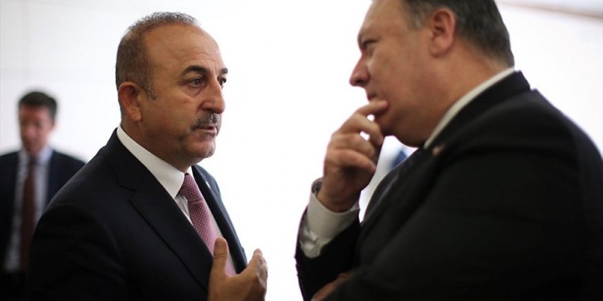 Dışişleri Bakanı Çavuşoğlu, Pompeo ile görüştü