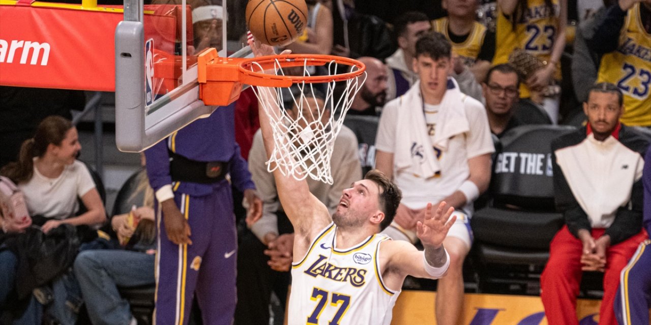 Nba'de Lakers, Luka Doncic ve Lebron James İkilisiyle Kazandı