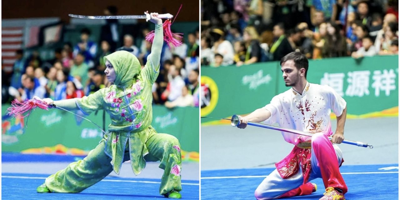 Milli Wushucuların 2025'te Kazandığı Madalyaların Yarısına Yakını Altın Oldu