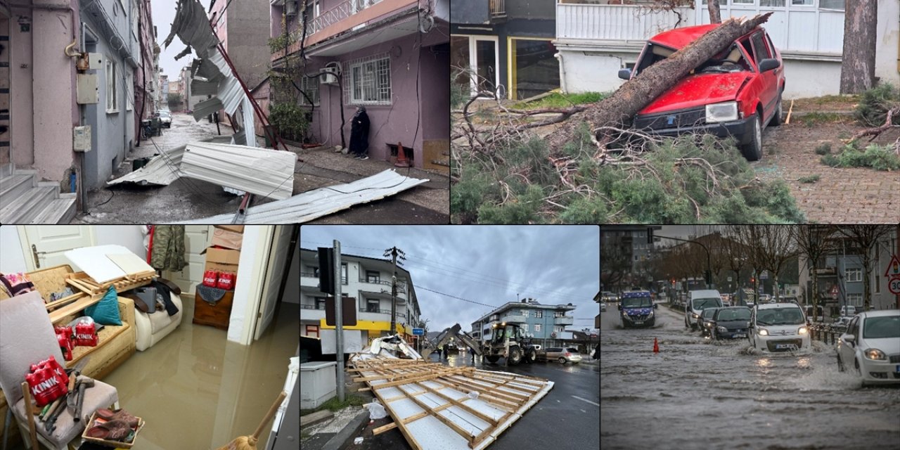 Birçok İlde Kuvvetli Rüzgar Ve Sağanak Etkili Oluyor