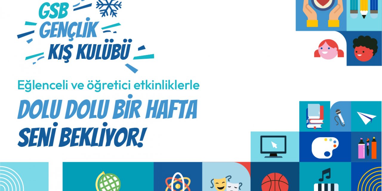 Gençlik ve Spor Bakanlığı, Yarıyıl Tatili İçin Gençlik Kış Kulübü Programı'nı Başlatıyor