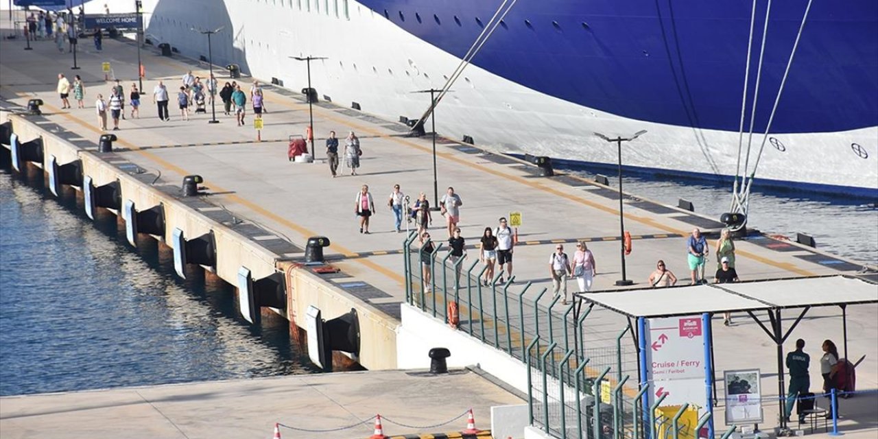 Muğla'ya Geçen Yıl 162 Kruvaziyerle 227 Bin 807 Yolcu Geldi