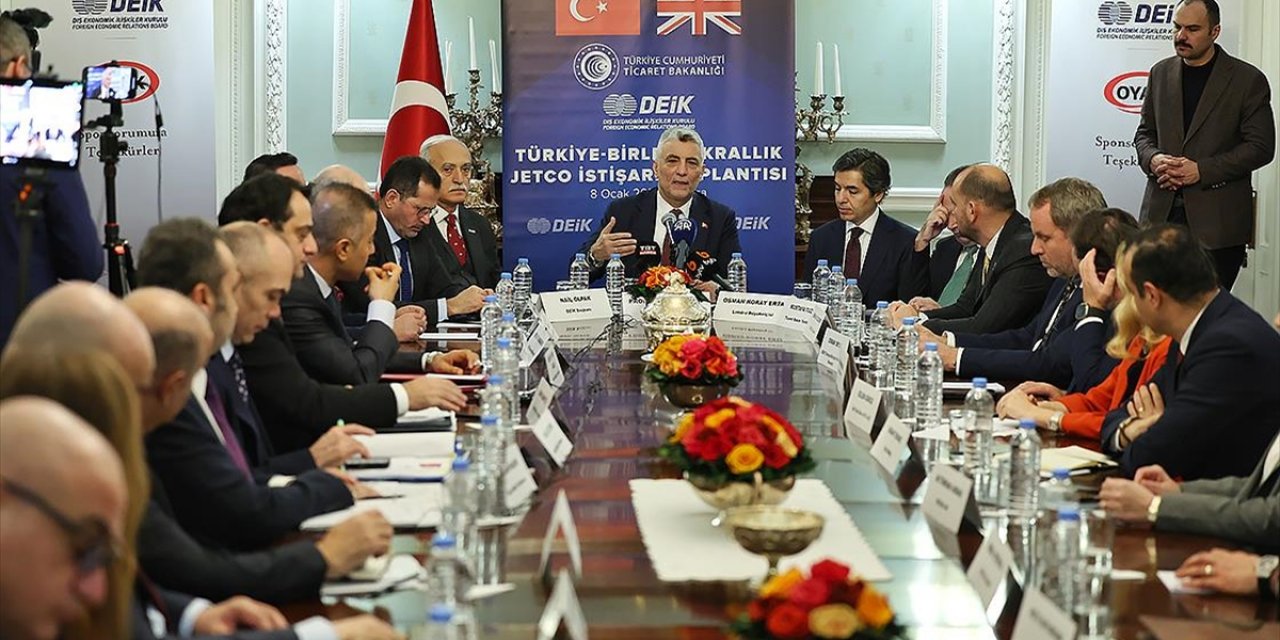Ticaret Bakanlığından Londra'daki Türkiye-Birleşik Krallık Jetco 8. Dönem Toplantısı'na İlişkin Açıklama