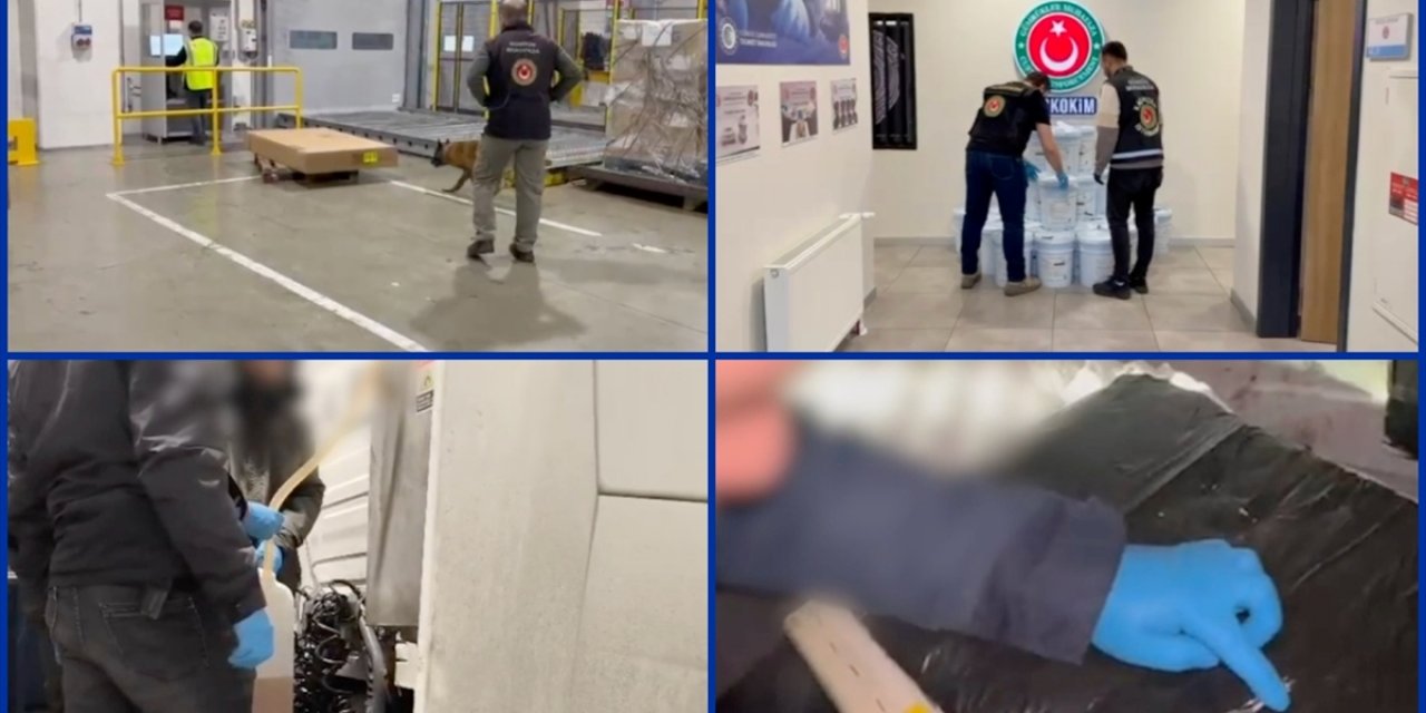 İstanbul Havalimanı ve Gürbulak Gümrük Kapısı'nda Uyuşturucu Ele Geçirildi