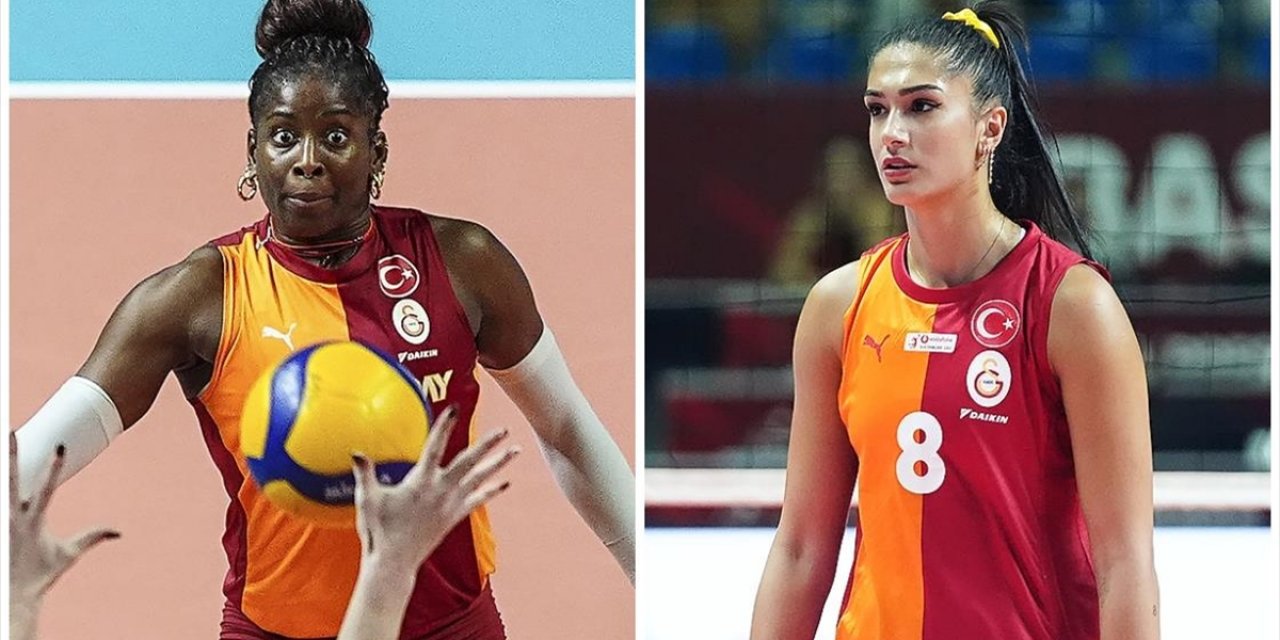 Galatasaraylı Voleybolcular Myriam Sylla ve Yasemin Güveli, Darta Bevo Maçında Forma Giyemeyecek